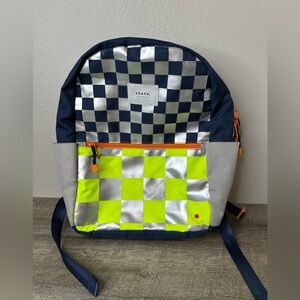 STATE Bags Kids’ Metallic Backpack in Checkerboard